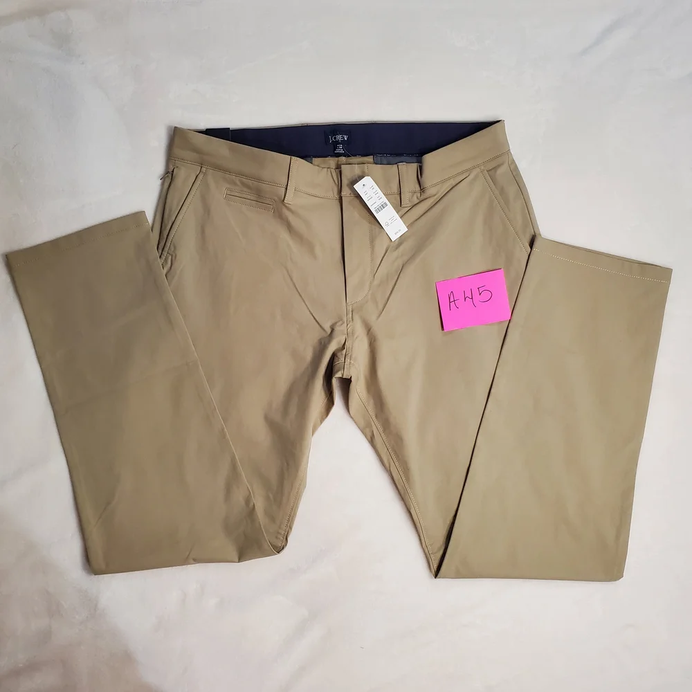 J.‎ Crew Tan Chinos Classic Straight-Leg Pants